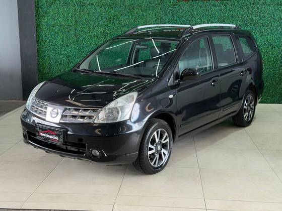 NISSAN GRAND LIVINA 1.8 SL 16V FLEX 4P AUTOMÁTICO NISSAN GRAND LIVINA 1.8 SL 16V FLEX 4P AUTOMÁTICO
